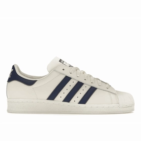 Adidas Superstar 82 White Dark Blue Adidas Originals iconic sneakers with bold design
