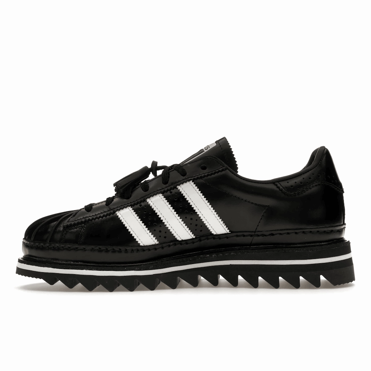 Adidas Superstar CLOT By Edison Chen Black Bold logo street sneakers