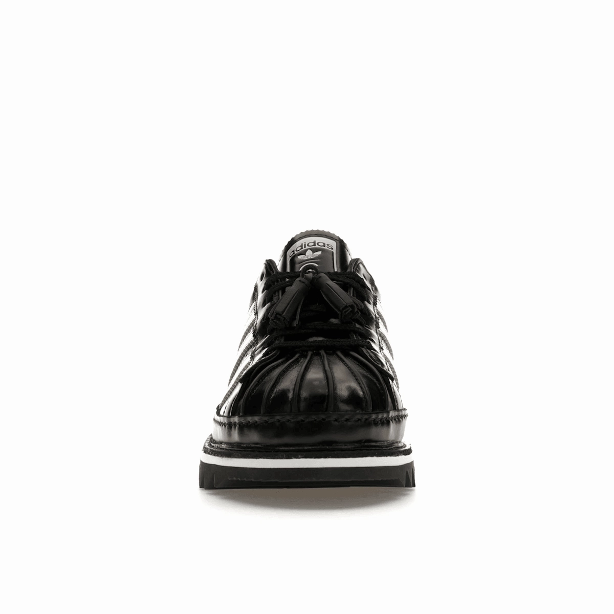 Adidas Superstar CLOT By Edison Chen Black Bold logo street sneakers