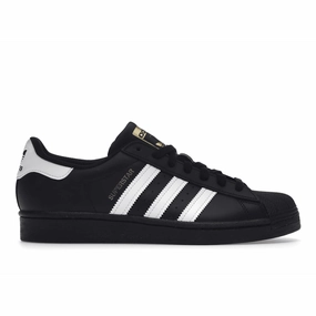 Adidas Superstar Core Black Cloud White Gold Adidas Originals iconic sneakers with bold design