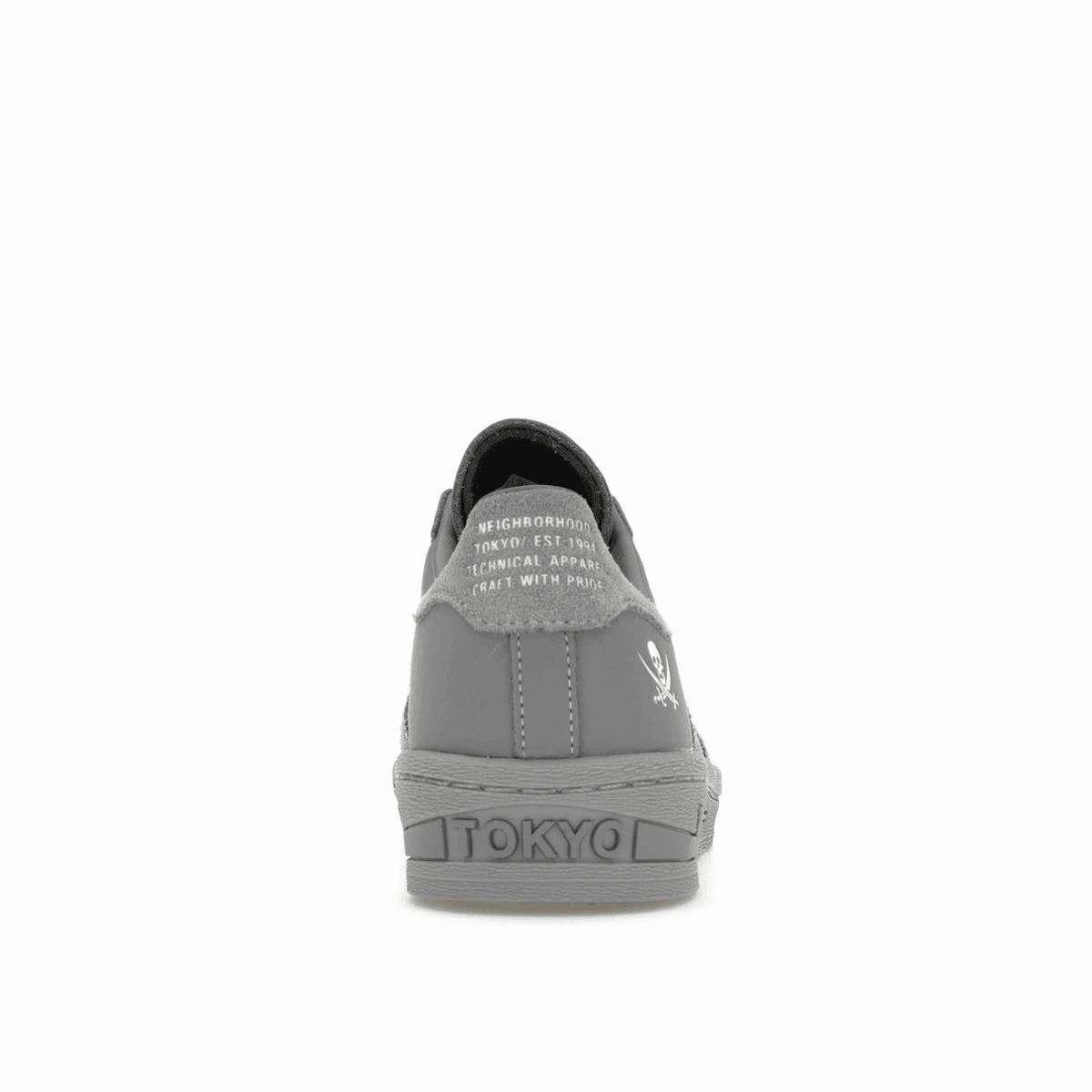 Adidas Superstar Neighborhood Cement Grey Bold logo street sneakers