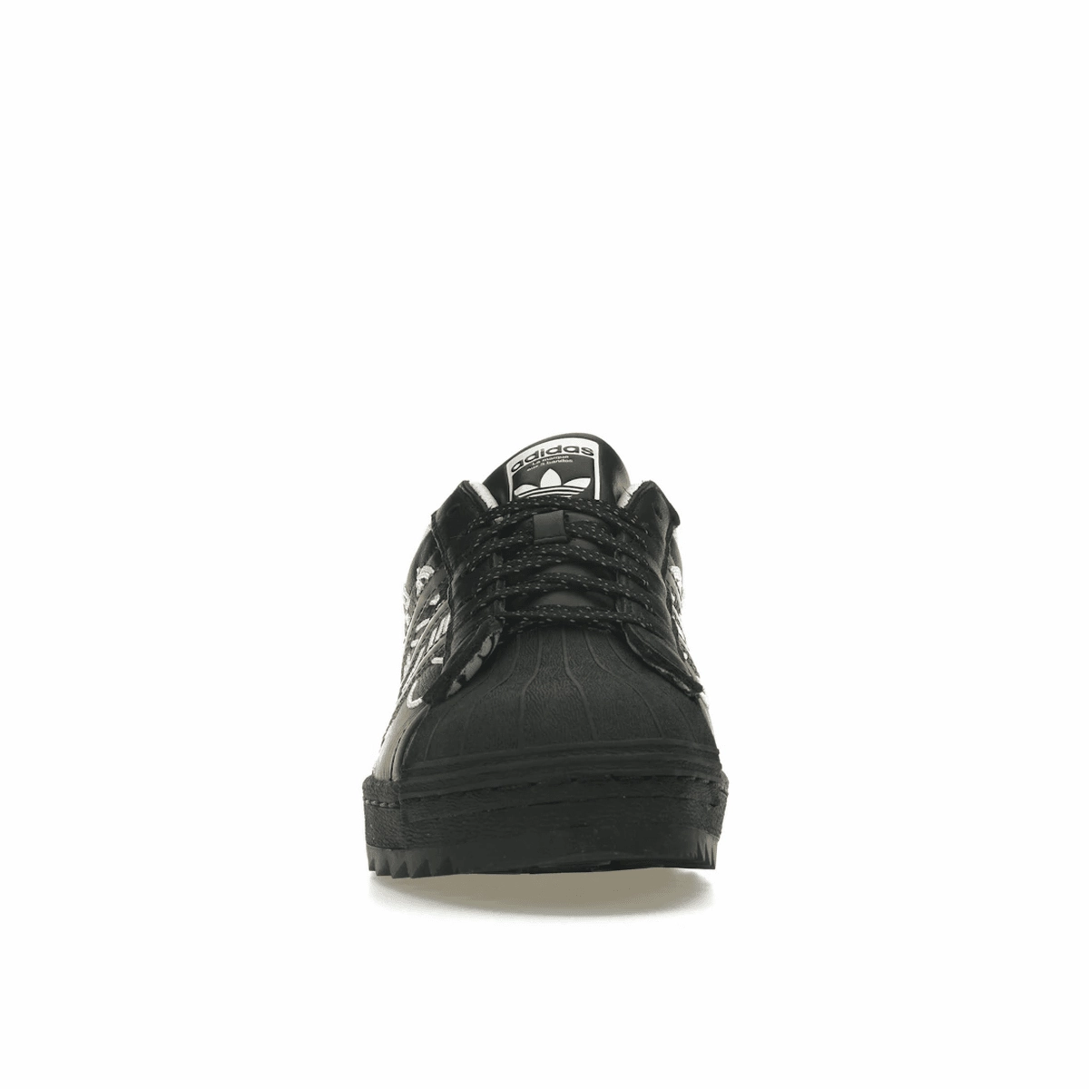 Adidas Superstar Ripple No Sleep Rave Club Core Black Bold logo street sneakers