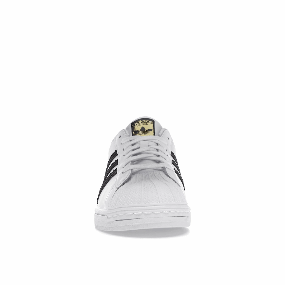 Adidas Superstar White Black Bold logo street sneakers