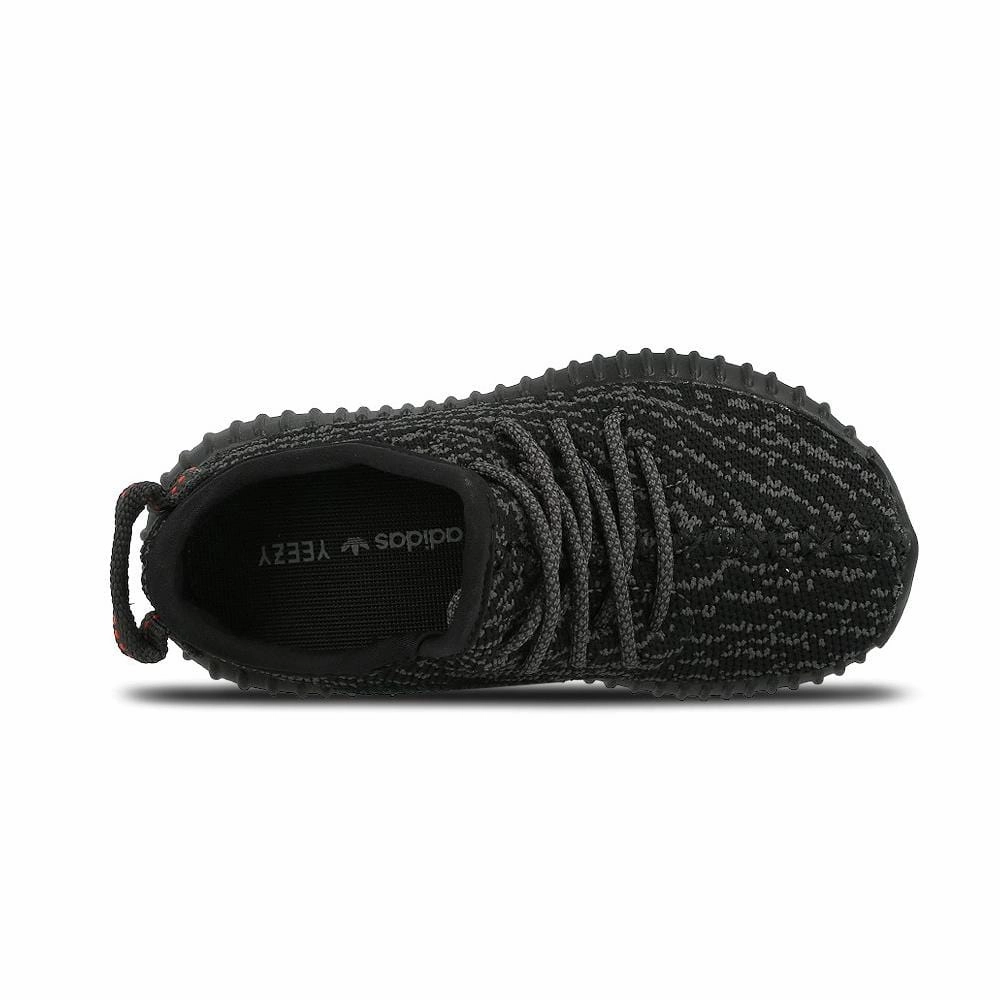 Adidas Yeezy 350 Boost Infant "Pirate Black" Yeezy futuristic fashion sneakers