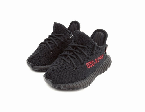 Adidas Yeezy Boost 350 V2 Bred Black Red (BB6372) Infant Size 5K-10K Shoes 350 Yeezy Variants