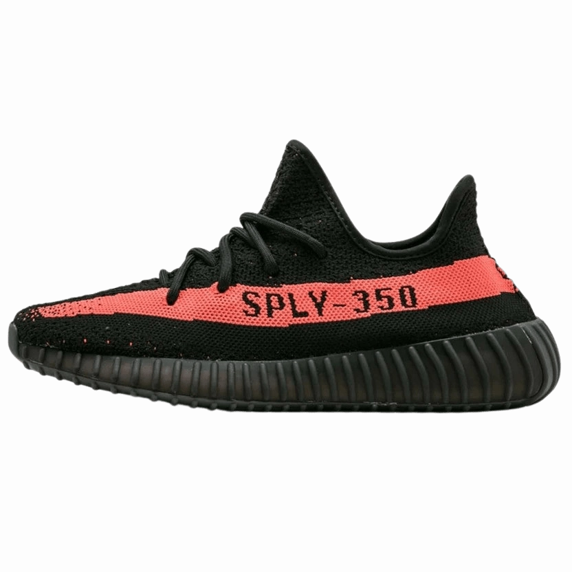 adidas Yeezy Boost 350 V2 Core Black Red yeezy boost 350 lightweight running sneakers