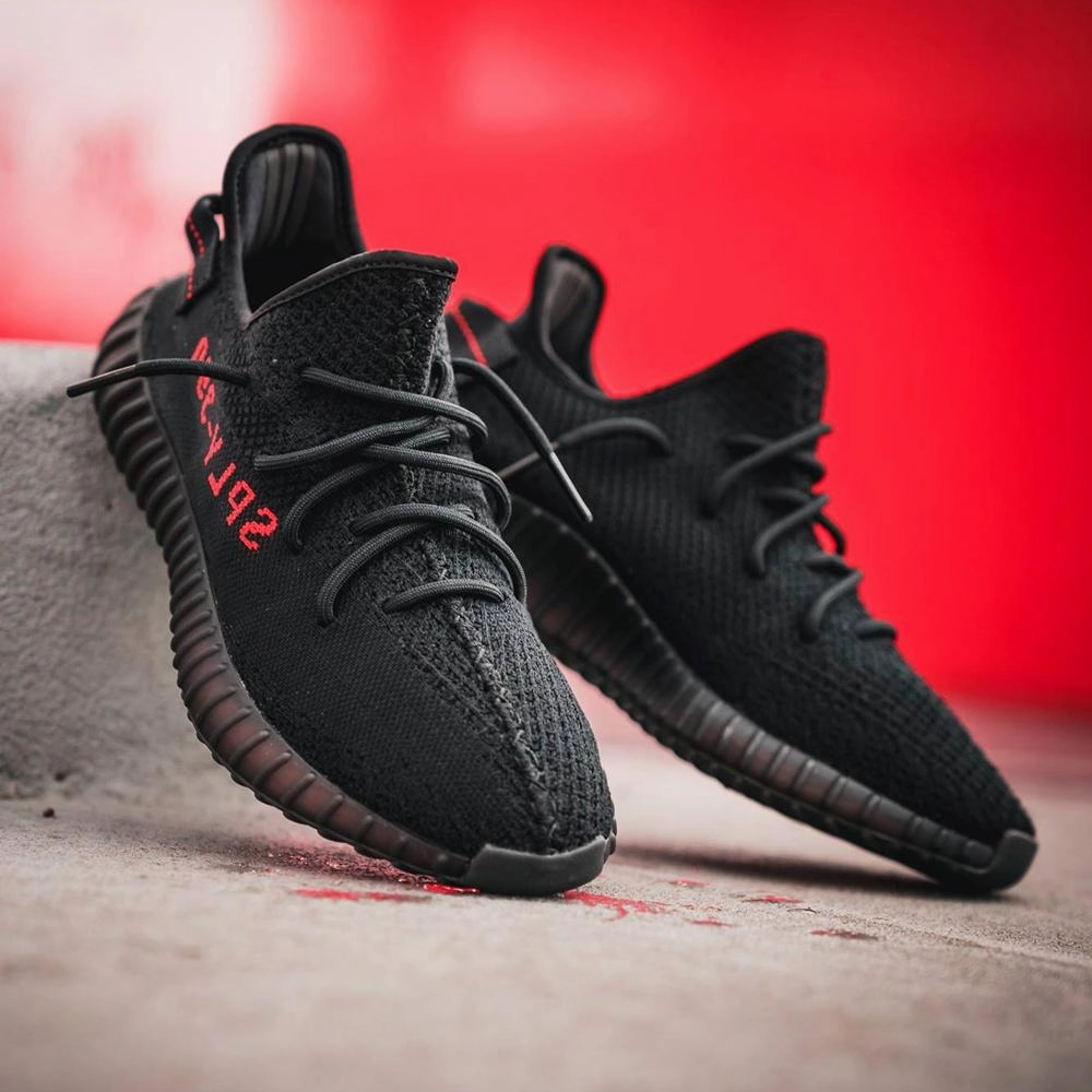 Adidas Yeezy Boost 350 V2 Core Black-Red Boost 350 Sneakers