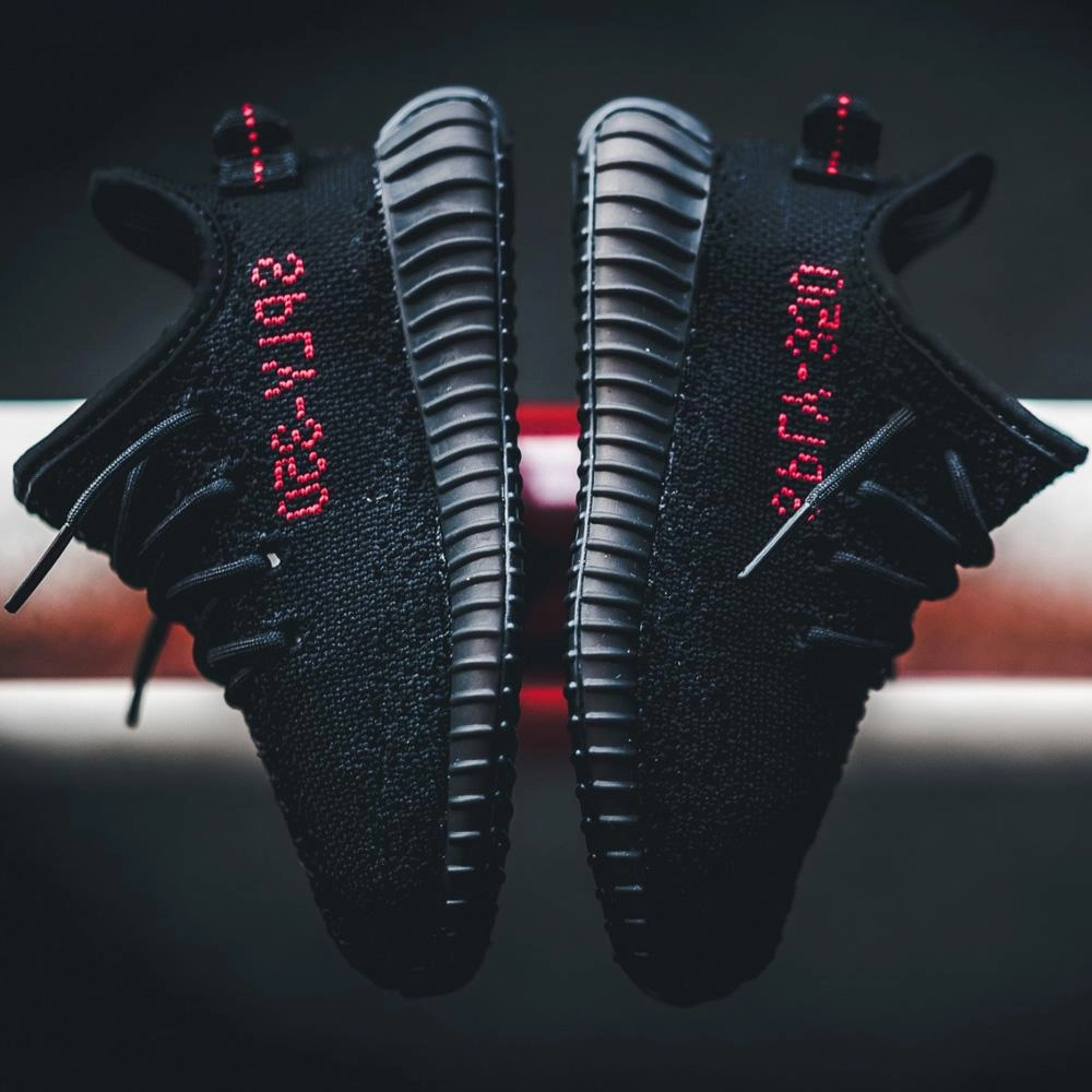 Adidas Yeezy Boost 350 V2 Infant Core Black-Red Boost 350 Sneakers