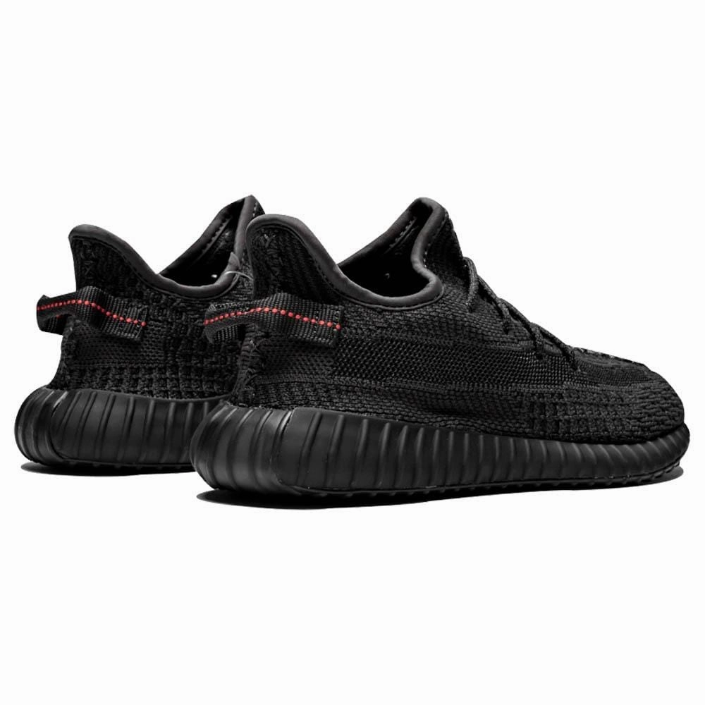 Adidas Yeezy Boost 350 V2 Kids 'Black Non-Reflective' Yeezy futuristic fashion sneakers
