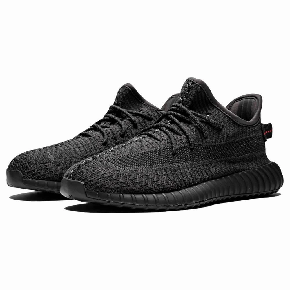 Adidas Yeezy Boost 350 V2 Kids 'Black Non-Reflective' Yeezy futuristic fashion sneakers