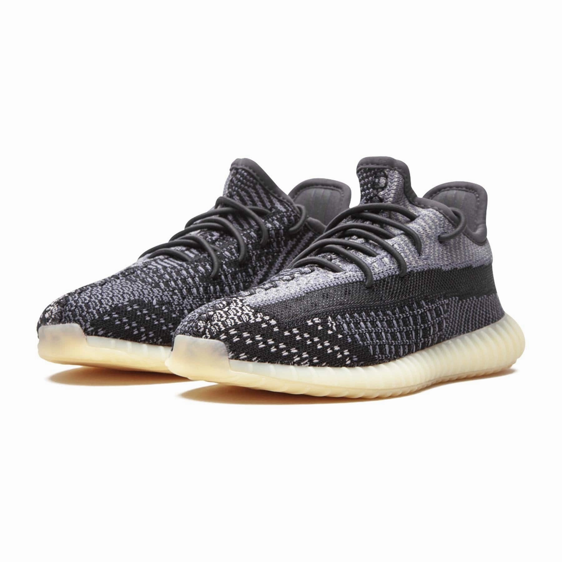 adidas Yeezy Boost 350 V2 Kids 'Carbon' Yeezy futuristic fashion sneakers