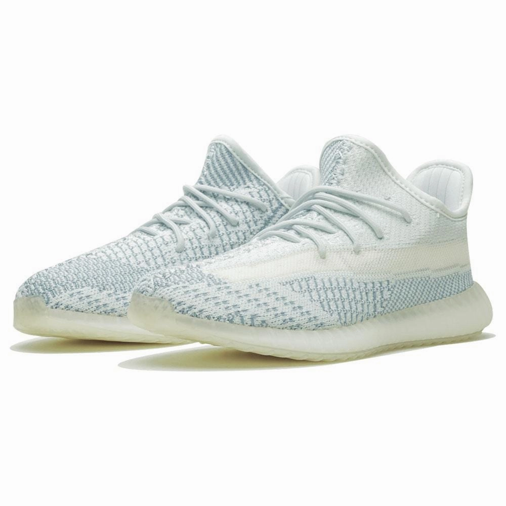 Adidas Yeezy Boost 350 V2 Kids 'Cloud White Non-Reflective' Boost 350 Sneakers