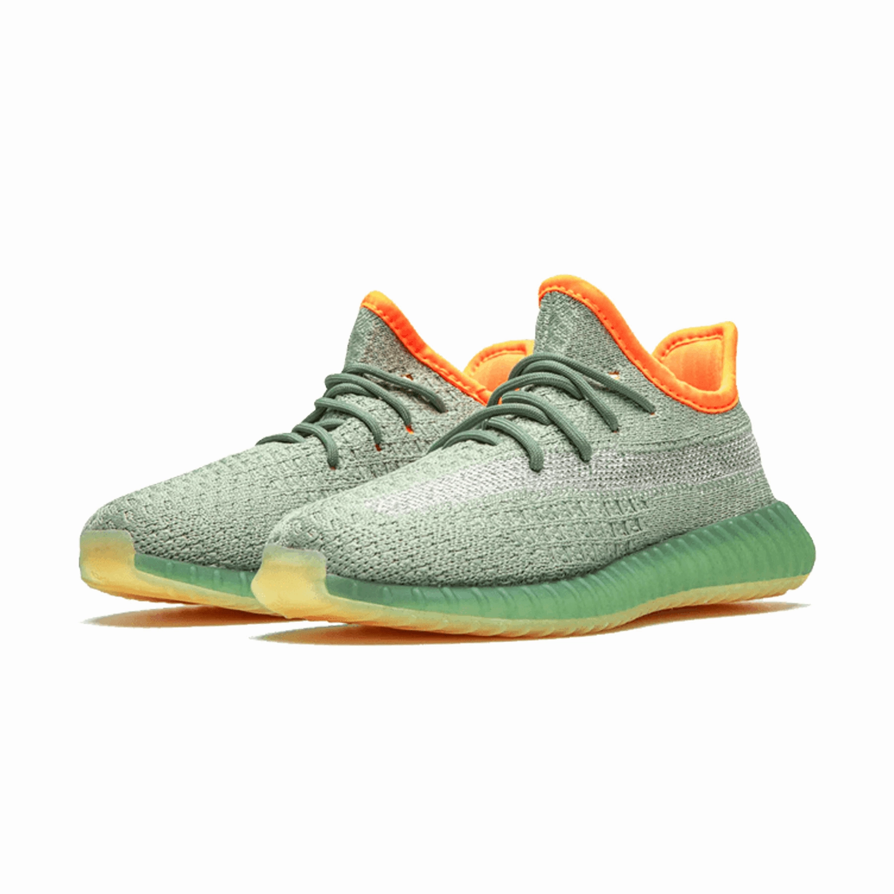 adidas Yeezy Boost 350 V2 Kids 'Desert Sage' Yeezy futuristic fashion sneakers