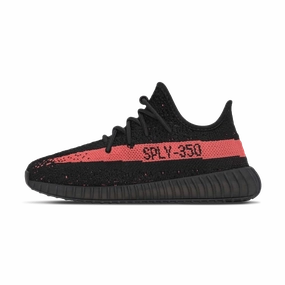 adidas Yeezy Boost 350 V2 Kids Core Black Red yeezy boost 350 lightweight running sneakers
