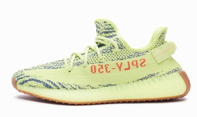 Adidas Yeezy Boost 350 V2 Semi Frozen Yellow Kanye West (B37572) Men's Size 6-12 yeezy 350 popular streetwear shoes lightweight