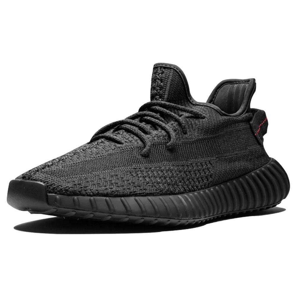 adidas Yeezy Boost 350 V2 Static Black Non-Reflective Boost 350 Sneakers
