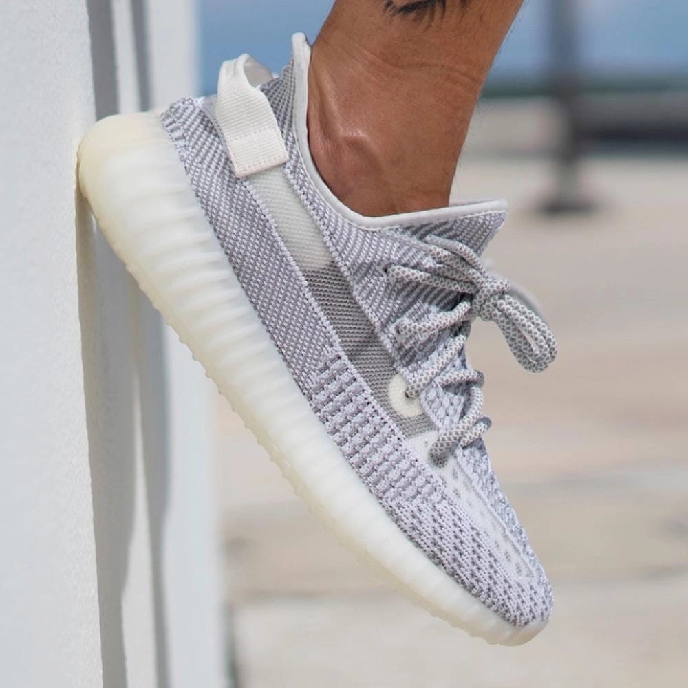 adidas Yeezy Boost 350 v2 Static Reflective Yeezy futuristic fashion sneakers