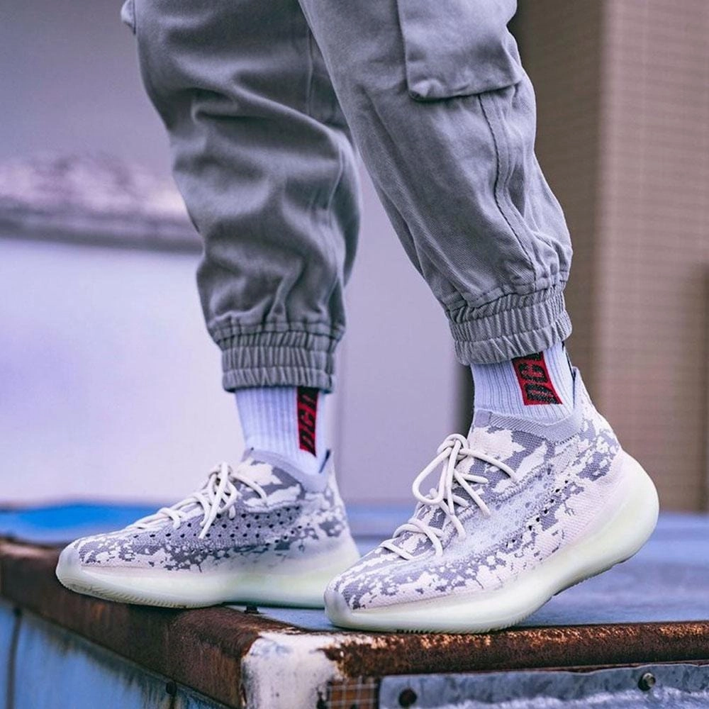 adidas Yeezy Boost 380 'Alien' Yeezy futuristic fashion sneakers
