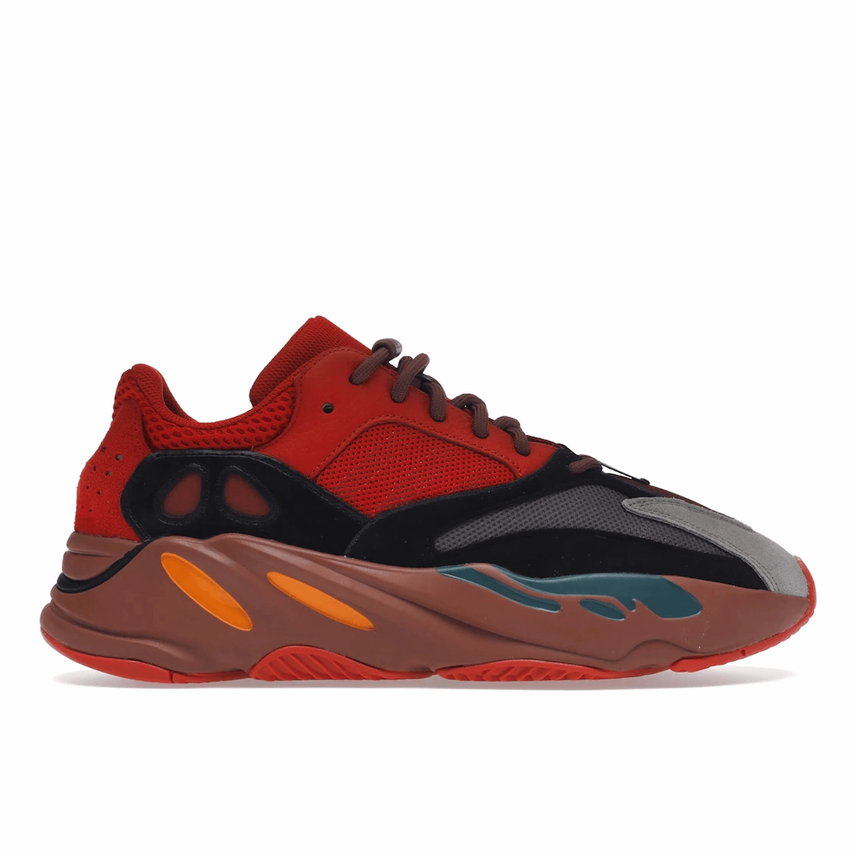 Adidas Yeezy Boost 700 Hi-Res Red yeezy 700 chunky dad sneakers trendy style