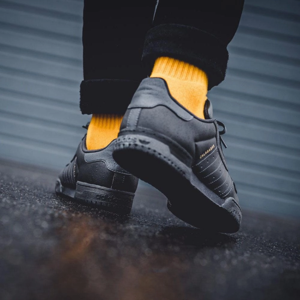 Adidas Yeezy Powerphase Calabasas "Black" Yeezy futuristic fashion sneakers