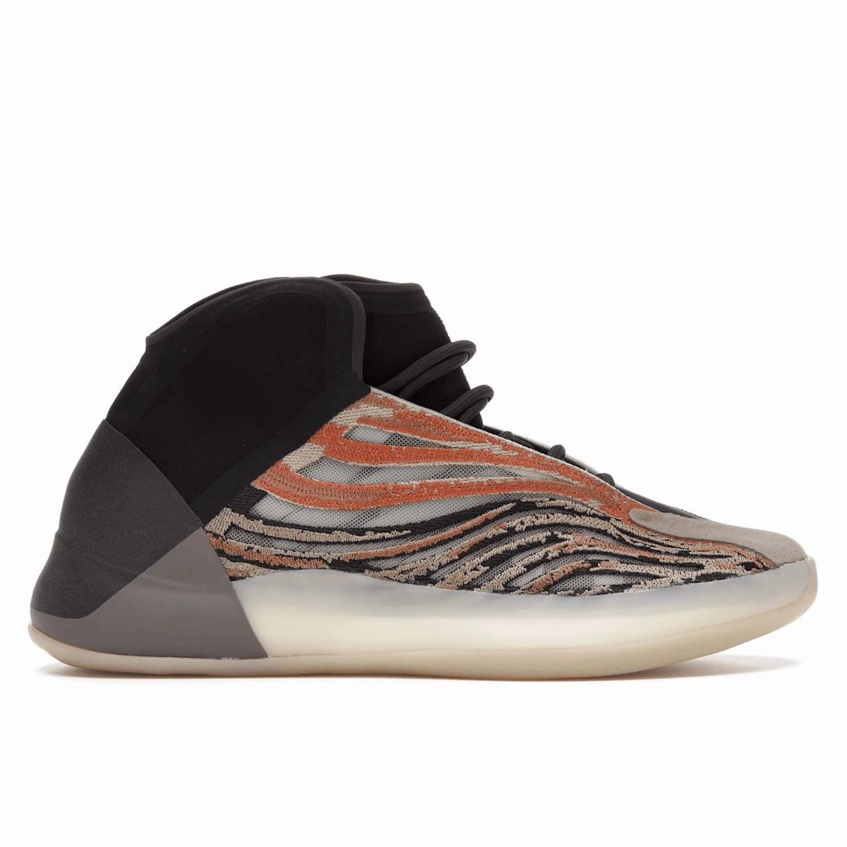 Adidas Yeezy QNTM Flash Orange yeezy quantum high performance basketball shoes