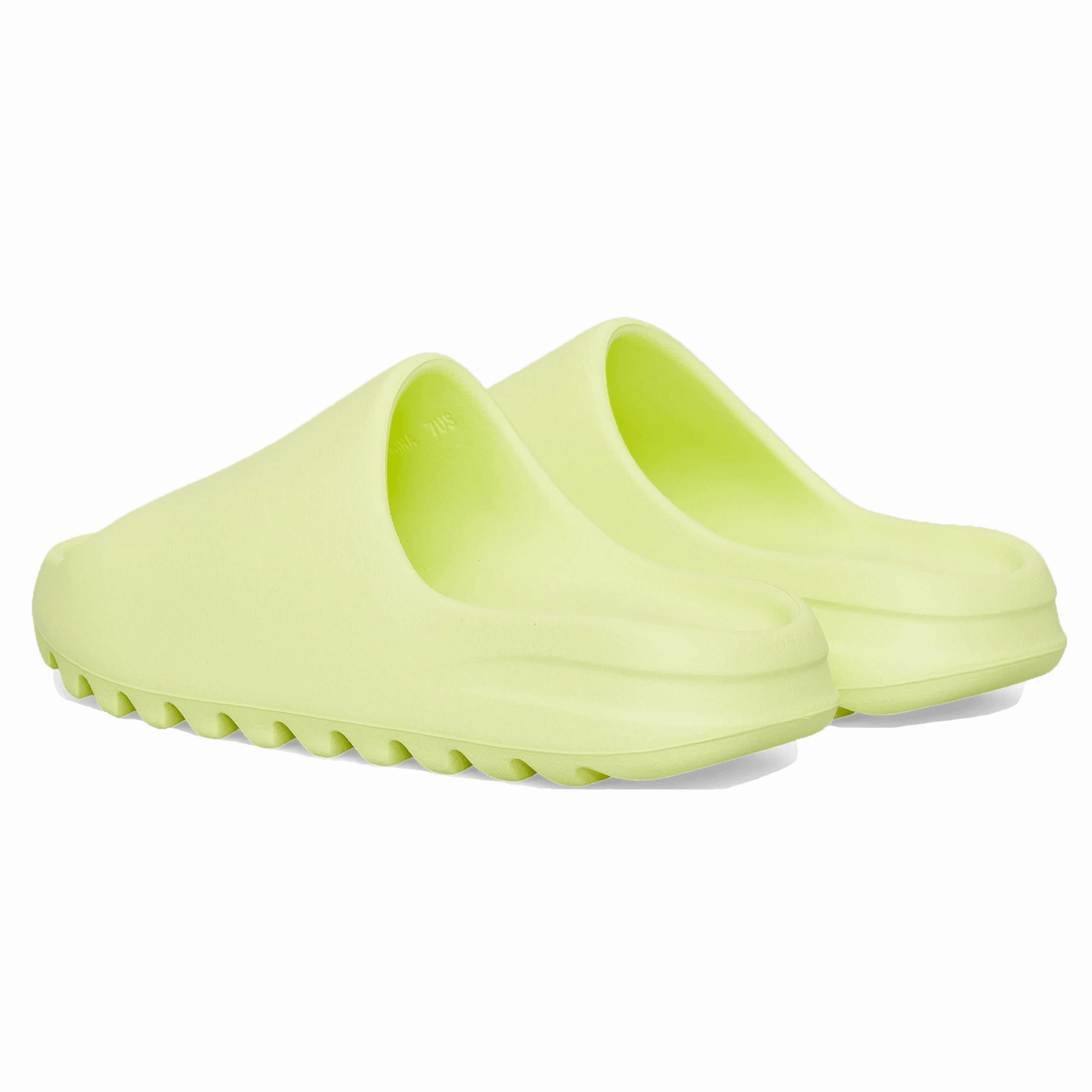 adidas Yeezy Slide 'Glow Green' 2022 Yeezy Slide Range