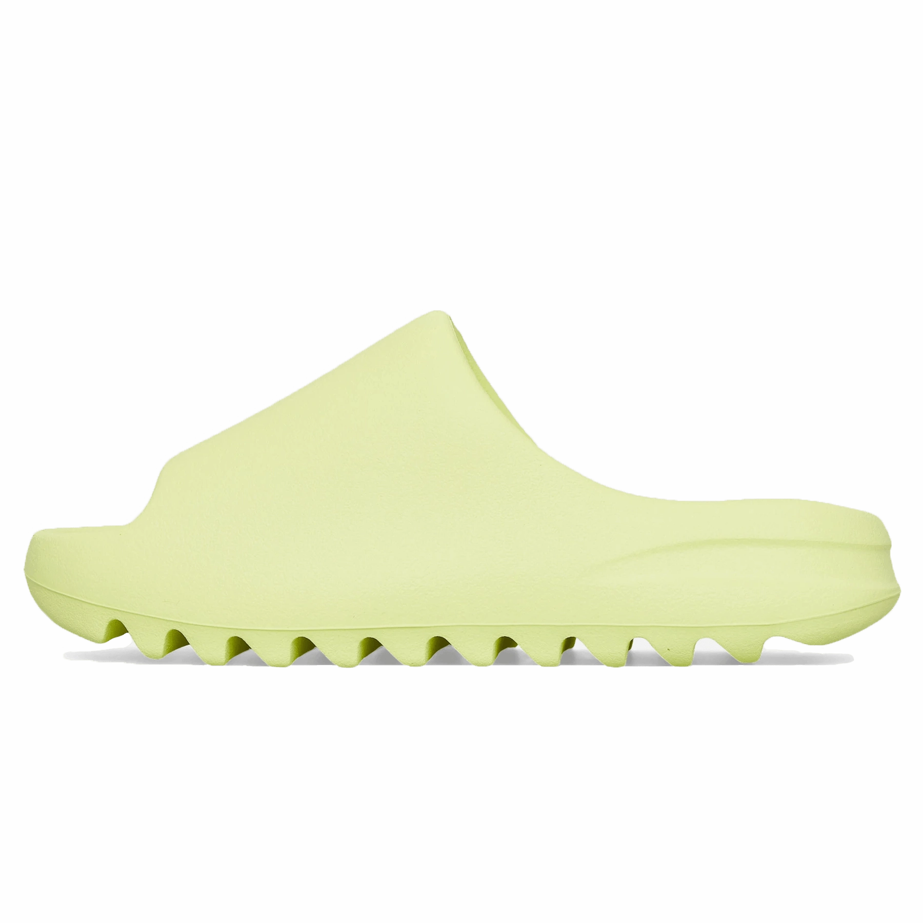 adidas Yeezy Slide 'Glow Green' 2022 yeezy slides lightweight easy wear sandals
