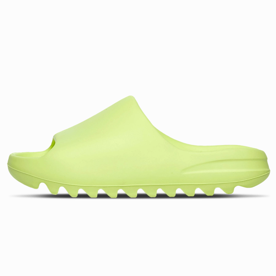 adidas Yeezy Slide 'Glow Green' Yeezy bold fashion sneakers with futuristic edge