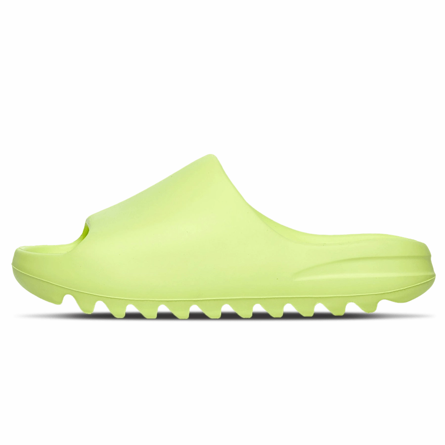 adidas Yeezy Slide 'Glow Green' yeezy slides lightweight easy wear sandals
