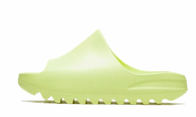 adidas Yeezy Slide Glow Green (2022) (Kids) HQ4116 yeezy slides comfortable slip-on sandals