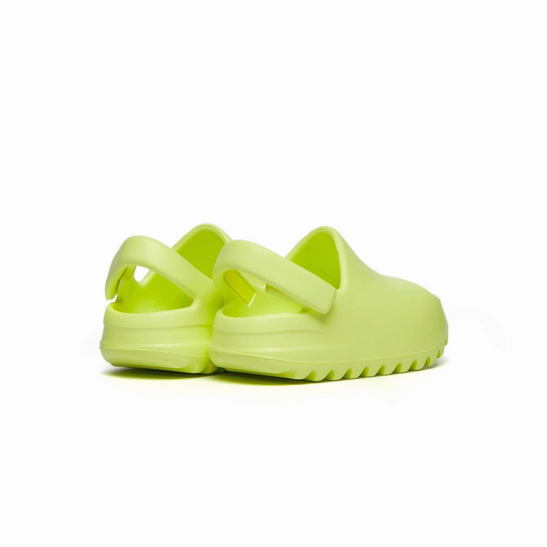 adidas Yeezy Slide Infants 'Glow Green' Yeezy futuristic fashion sneakers
