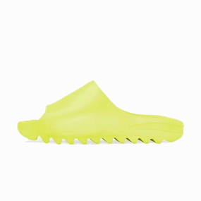 adidas Yeezy Slide Kids Glow Green (2022) (Restock) Yeezy bold fashion sneakers with futuristic edge