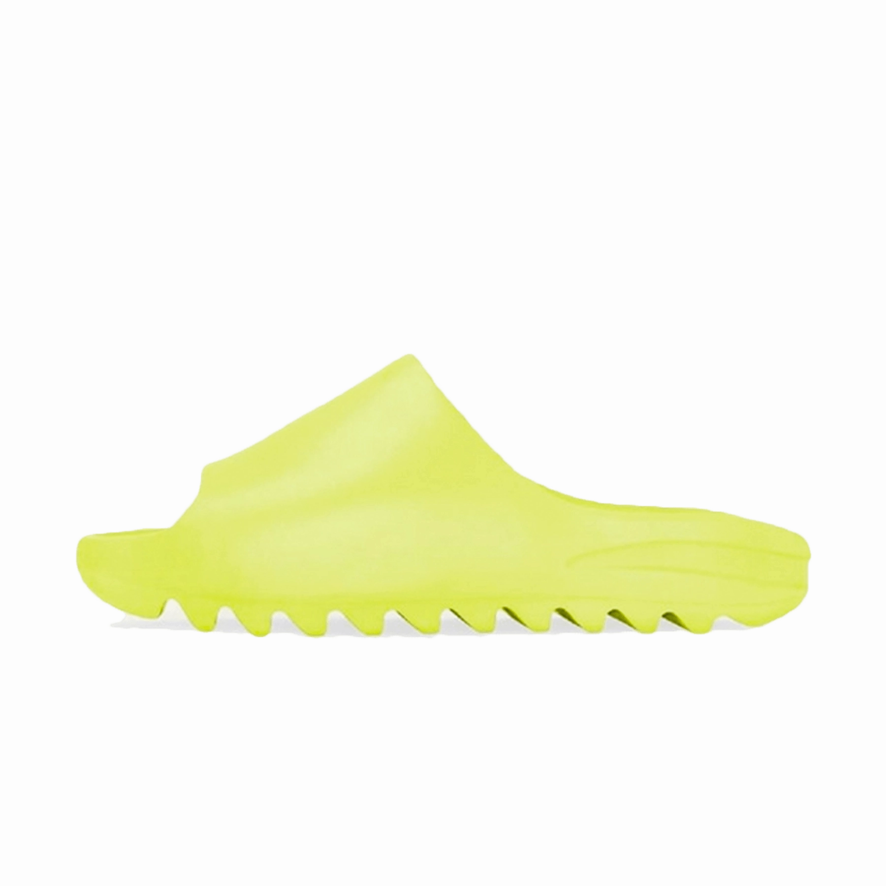 adidas Yeezy Slide Kids Glow Green (2022) (Restock) Yeezy bold fashion sneakers with futuristic edge