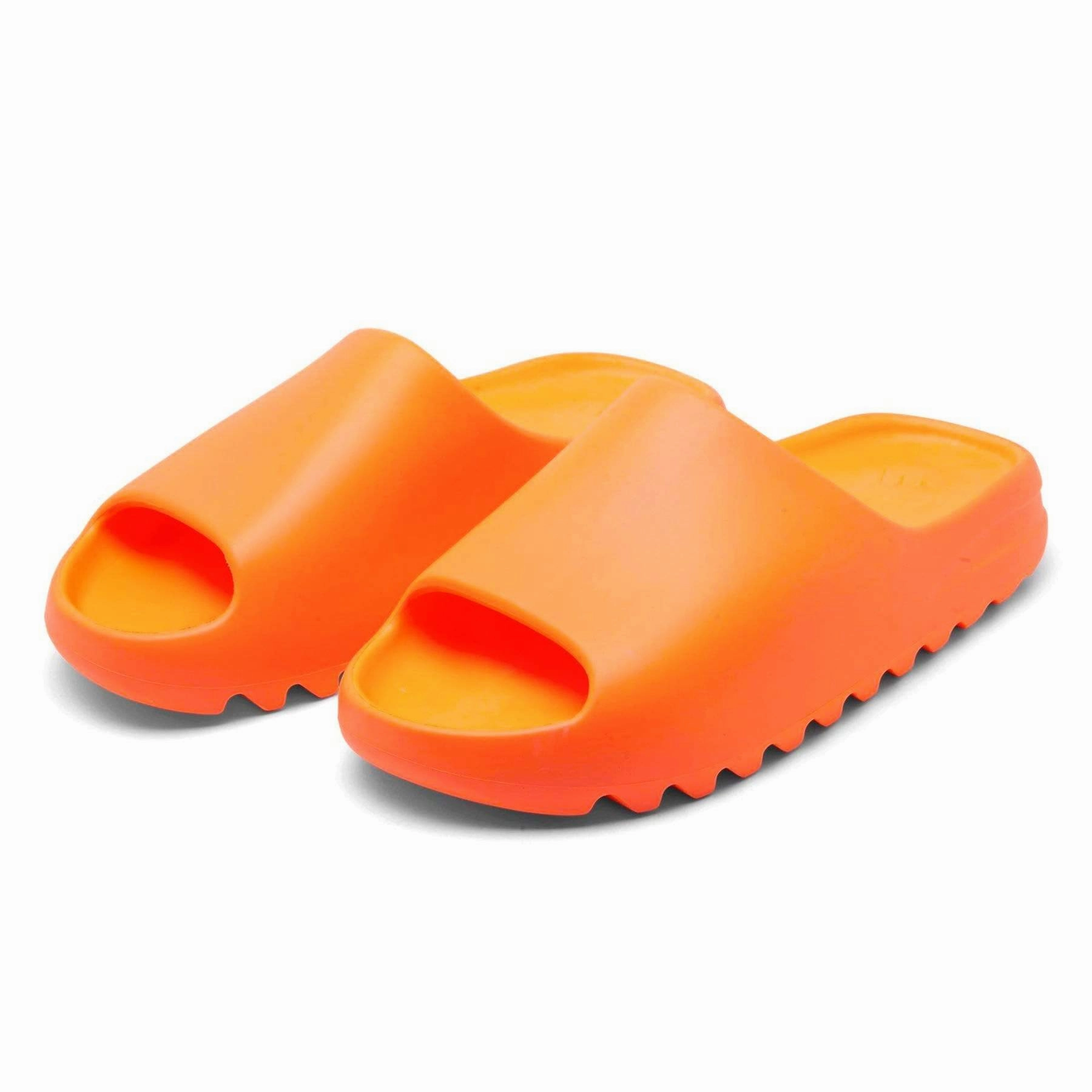 adidas Yeezy Slides 'Enflame Orange' Yeezy futuristic fashion sneakers