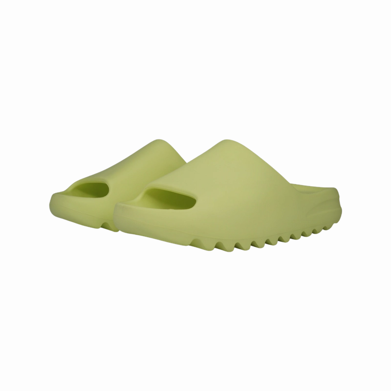 Adidas Yeezy Slides Glow Green (GX6138) Kanye West Men's Size 5-12 Shoes Quantum Yeezy Shoes