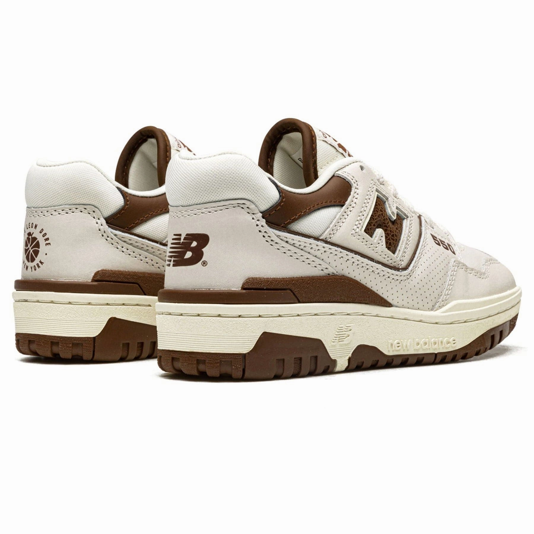 Aim Leon Dore x New Balance 550 'Brown' Vintage 550 sneakers