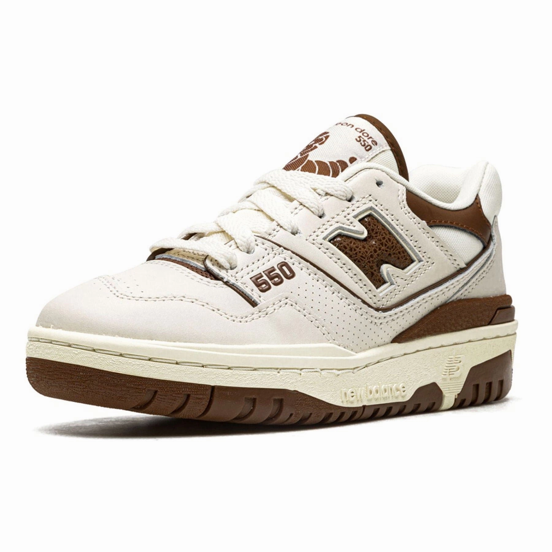 Aim Leon Dore x New Balance 550 'Brown' Vintage 550 sneakers