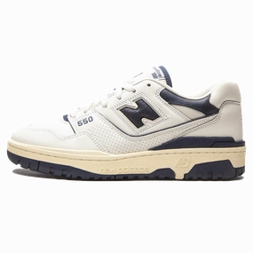 Aim Leon Dore x New Balance 550 'Navy' new balance 550 vintage sneakers durable and trendy