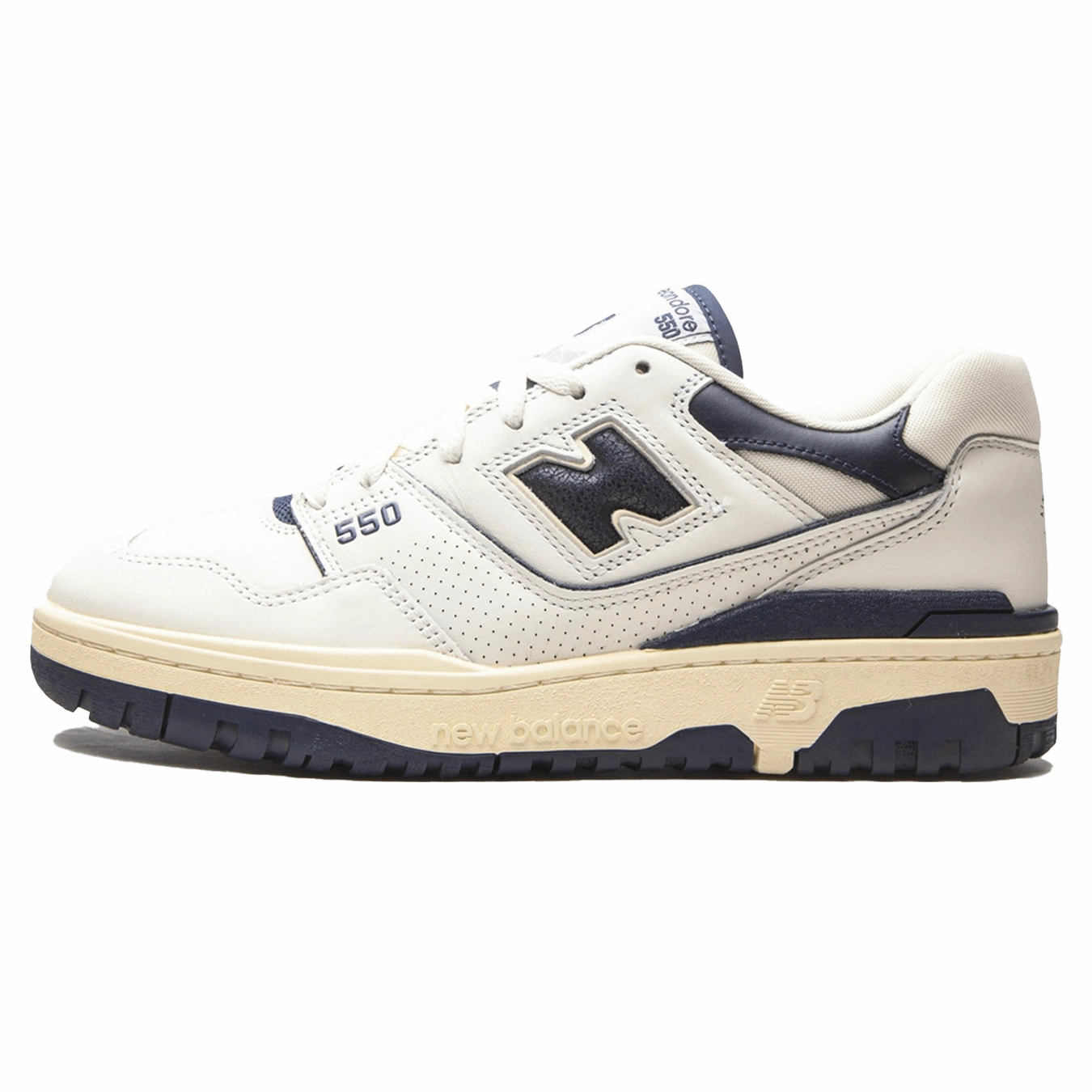 Aim Leon Dore x New Balance 550 'Navy' new balance 550 vintage sneakers durable and trendy