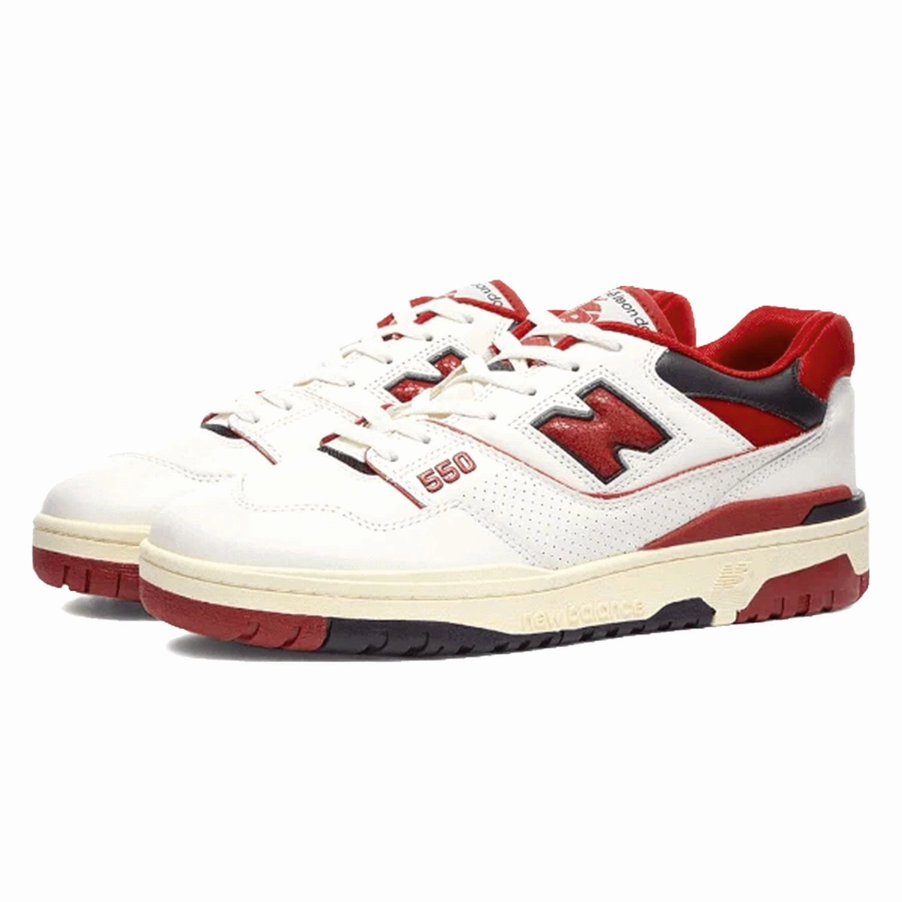 Aim Leon Dore x New Balance 550 'Red' Vintage 550 sneakers