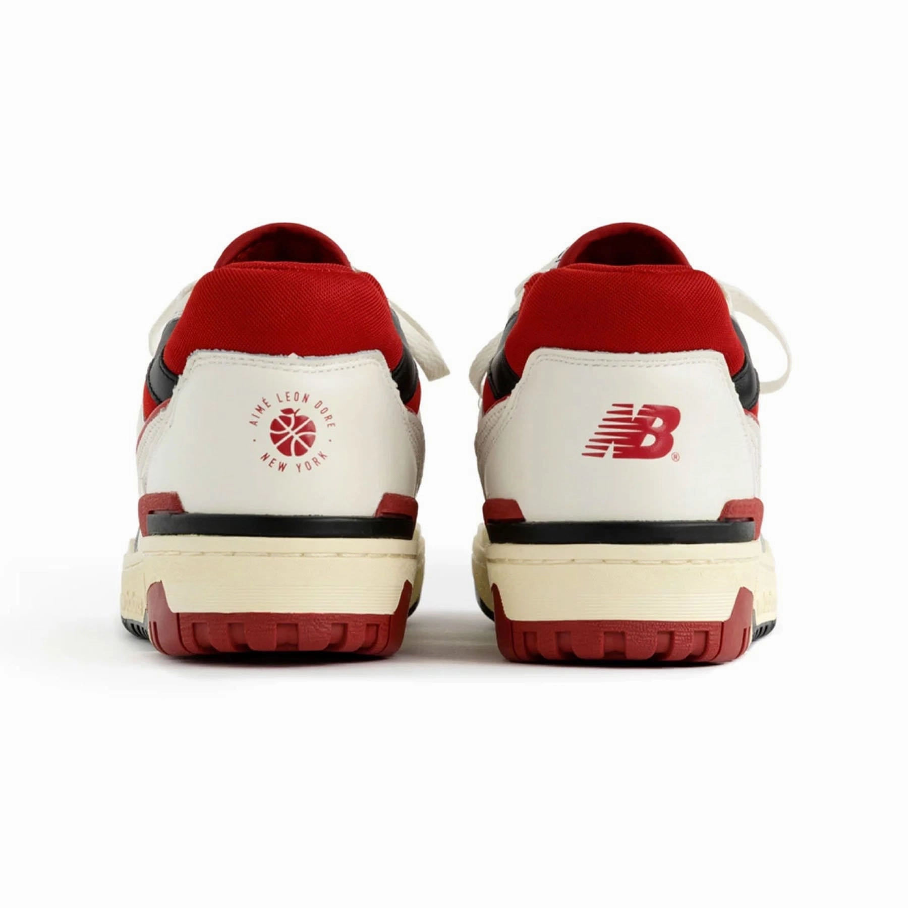 Aim Leon Dore x New Balance 550 'Red' Vintage 550 sneakers