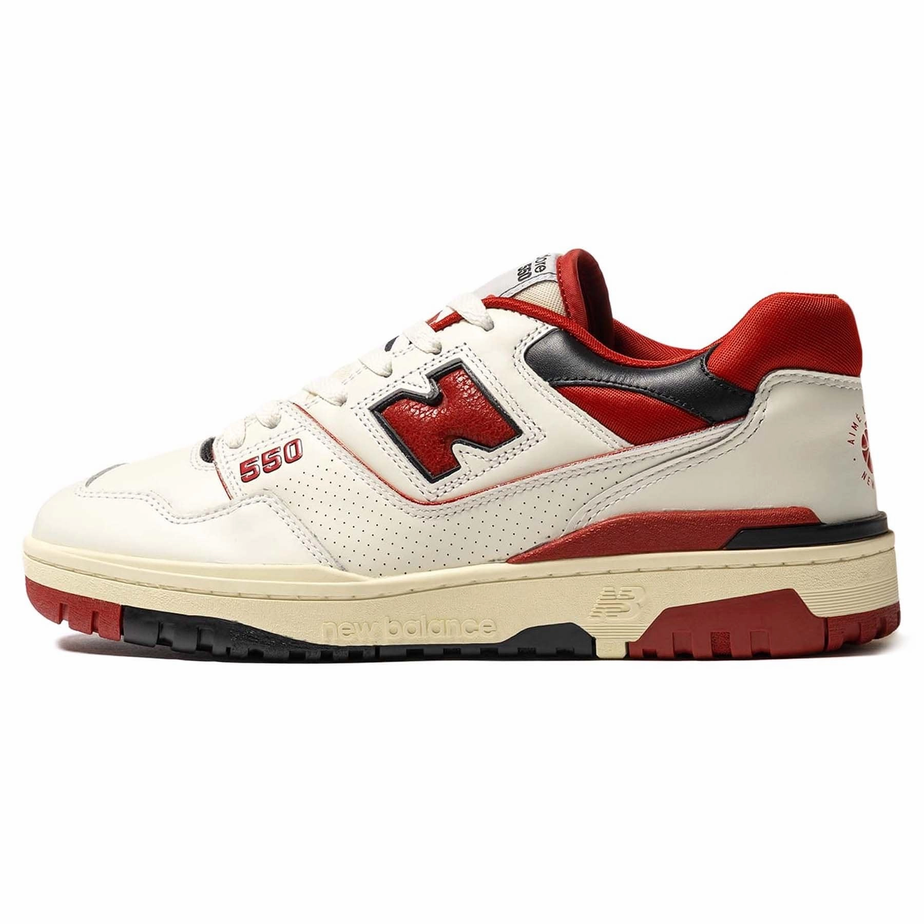 Aim Leon Dore x New Balance 550 'Red' Vintage 550 sneakers