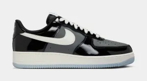 Air Force 1 '07 Low Mens Lifestyle Shoes (Black/Sail/Armory Blue/Iron Grey) nike air force 1 timeless streetwear shoes