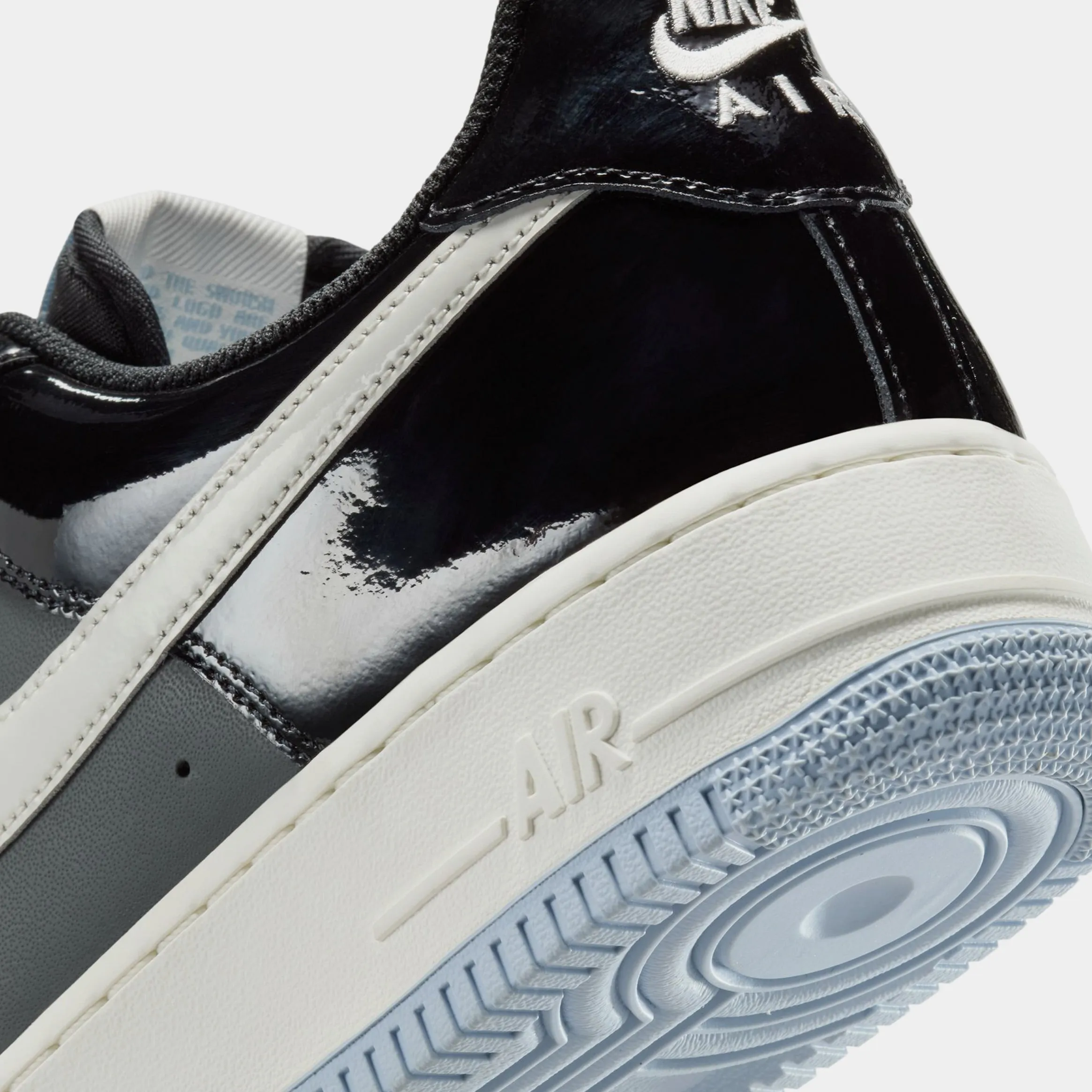Air Force 1 '07 Low Mens Lifestyle Shoes (Black/Sail/Armory Blue/Iron Grey) Nike Max 95 versions