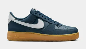 Air Force 1 '07 LV8 Mens Basketball Shoes (Armory Navy/Gum Light Brown/Summit White) nike air force 1 timeless streetwear shoes