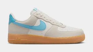 Air Force 1 '07 LV8 Mens Lifestyle Shoes (Phantom/Baltic Blue/Gum Yellow) nike air force 1 timeless streetwear shoes