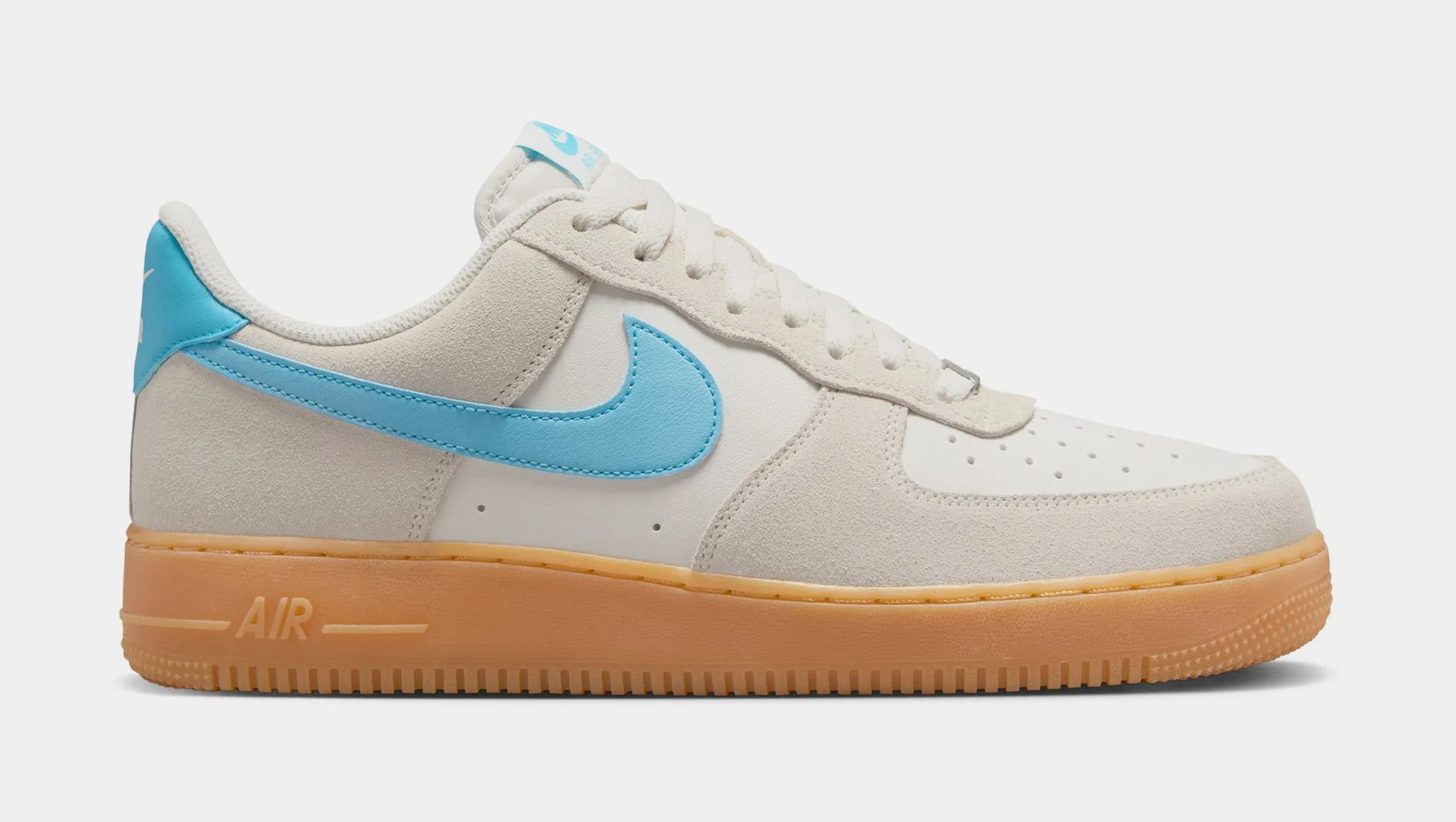 Air Force 1 '07 LV8 Mens Lifestyle Shoes (Phantom/Baltic Blue/Gum Yellow) nike air force 1 timeless streetwear shoes