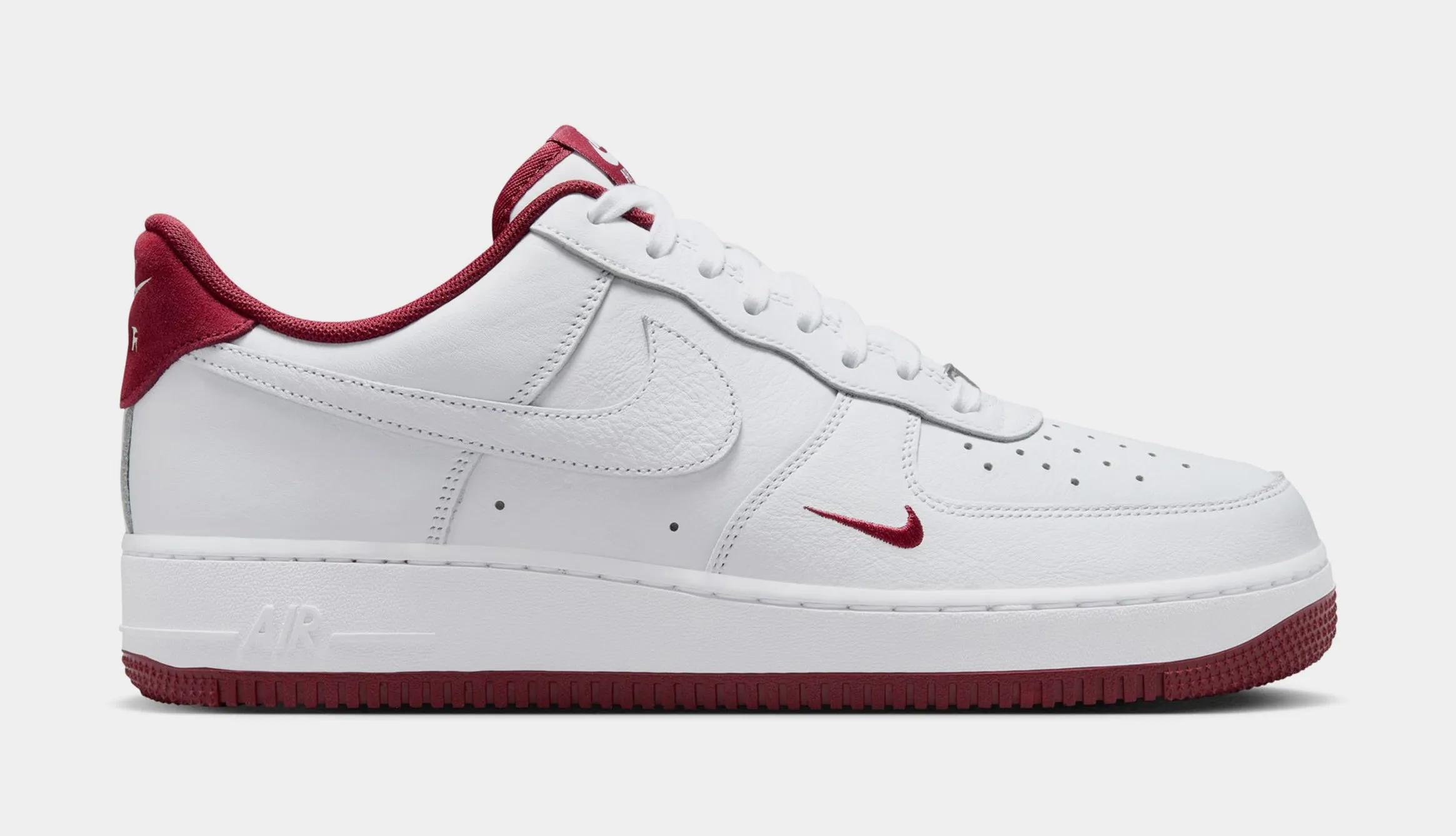 Air Force 1 '07 LV8 Mens Lifestyle Shoes (White/Team Red) nike air force 1 timeless streetwear shoes