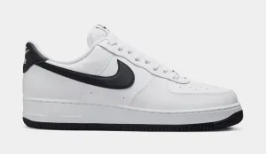 Air Force 1 '07 Mens Basketball Shoes (White/White/Black) nike air force 1 timeless streetwear shoes