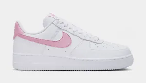 Air Force 1 '07 Womens Basketball Shoes (White/Elemental Pink) nike air force 1 timeless streetwear shoes